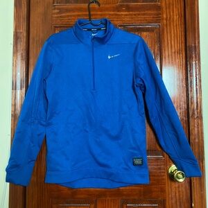 Nike Men Golf Blue Fleece Size Small